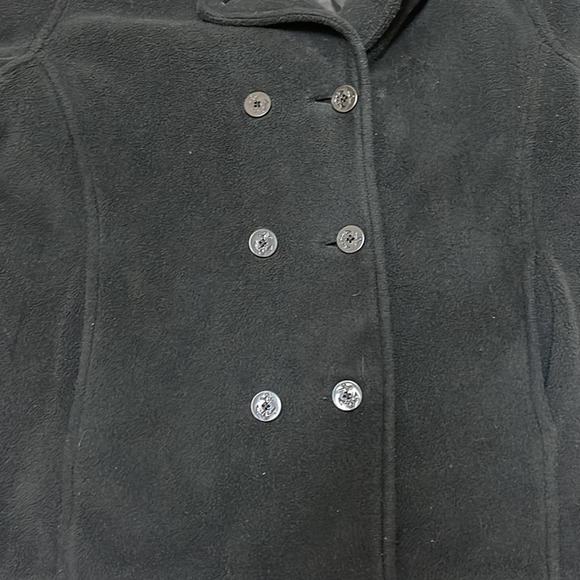 Vintage Fleece Button Front Jacket Women's Size M ? - Picture 3 of 11